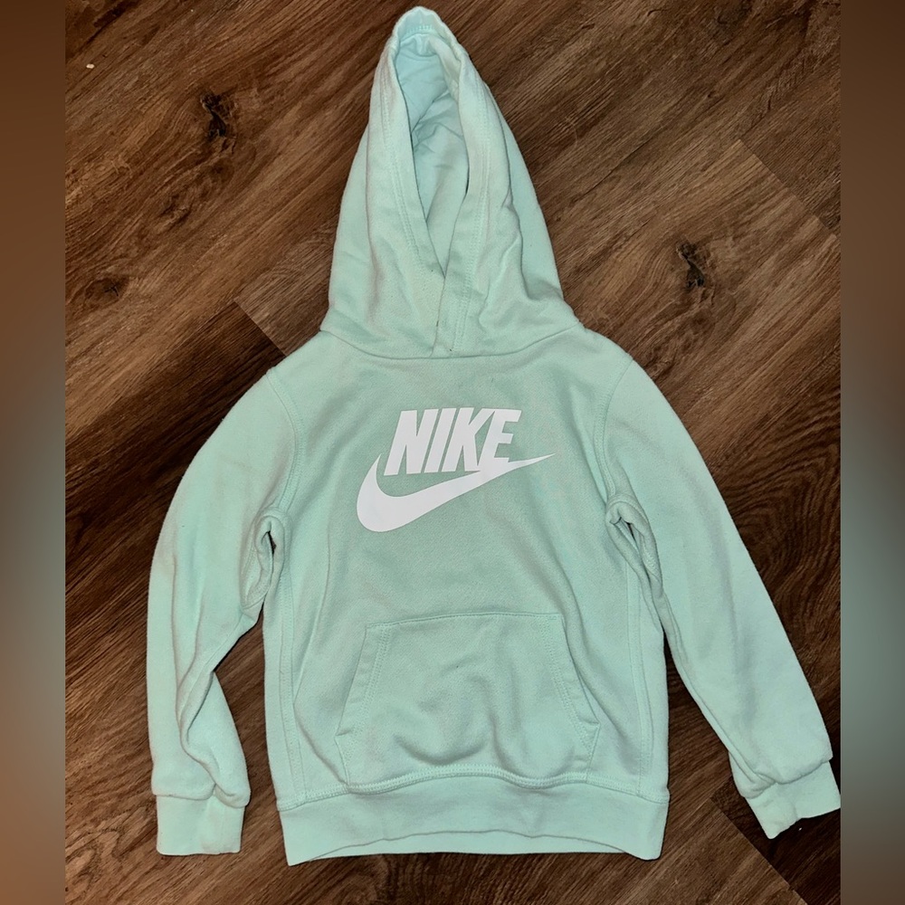 Nike Kids Mint Green Hoodie
